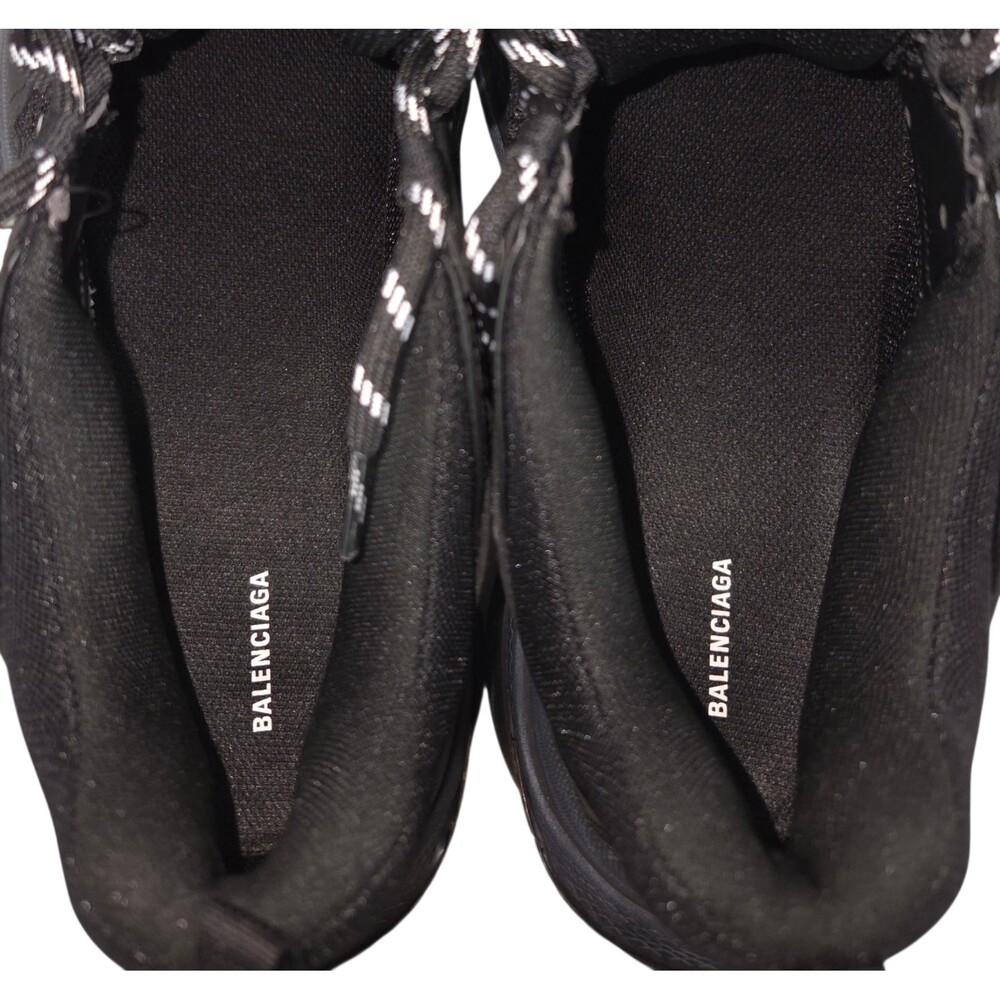 Balenciaga Triple S Clear Sole Sneakers US 11 EU 44 Mens Black $1150 - Picture 13 of 16